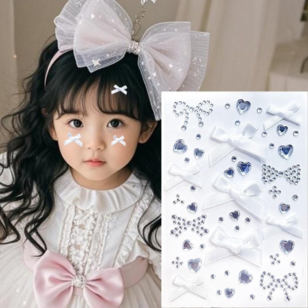 Rhinestone Face Temporary Tattoos Makeup Sticker Face Tattoo Sticker  Live House