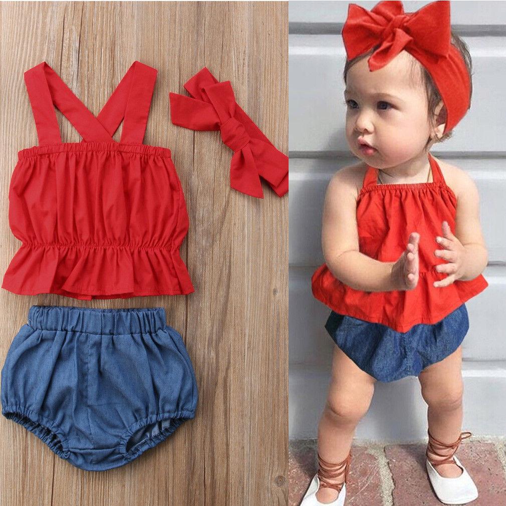 denim headband for baby