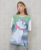 WAIKEI Aristocats Printed Short Sleeve T-Shirt White