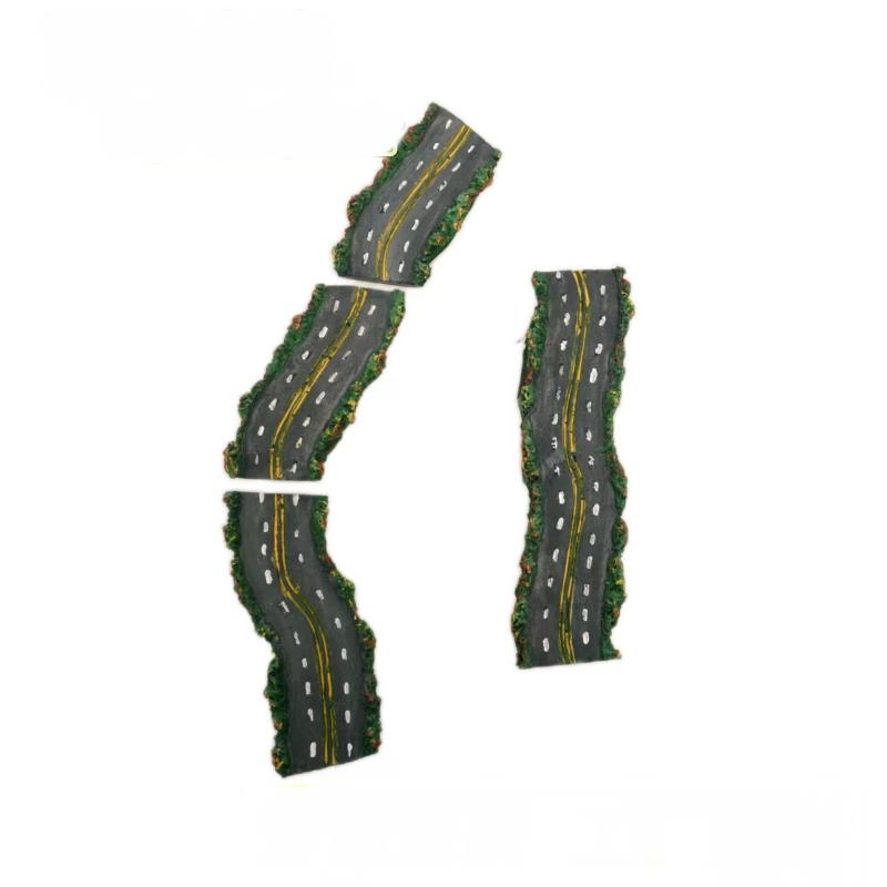 1Pcs Fairy Garden Paths Resin Art Decoration Micro Landscapes Flower Pot Miniature Landscaping Diy Artificial Stone Paths