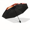 1pc Adorable Cow Pattern Umbrella, Fashionable, Personalized, High-Value Folding Umbrella, a Must-Have for Summer, 8-Rib Durable Iron Frame,
