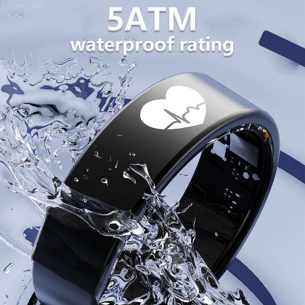 Smart R30 Health Ring: ECG, Body Temp, Heart Rate, Blood Oxygen, Sleep & HRV Monitoring