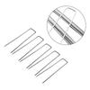 25pcs Durable U Shape Garden Staple Pins Secure Plant Anchoring Windproof Design Easy Soil Insertion Ground Fasteners