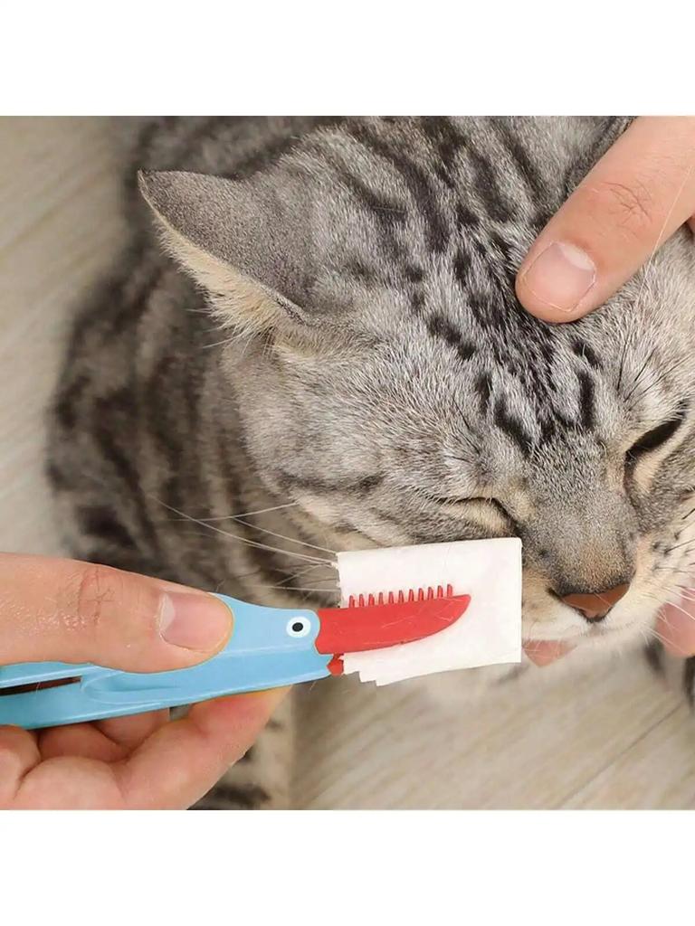 Hund Katze Reinigungszubehör Weiche Haustier Augen Reibe Handlich Katzen Tränenflecken Bürste Augenpflege Haustiere Reinigung Pflege Werkzeuge Katzenzubehör