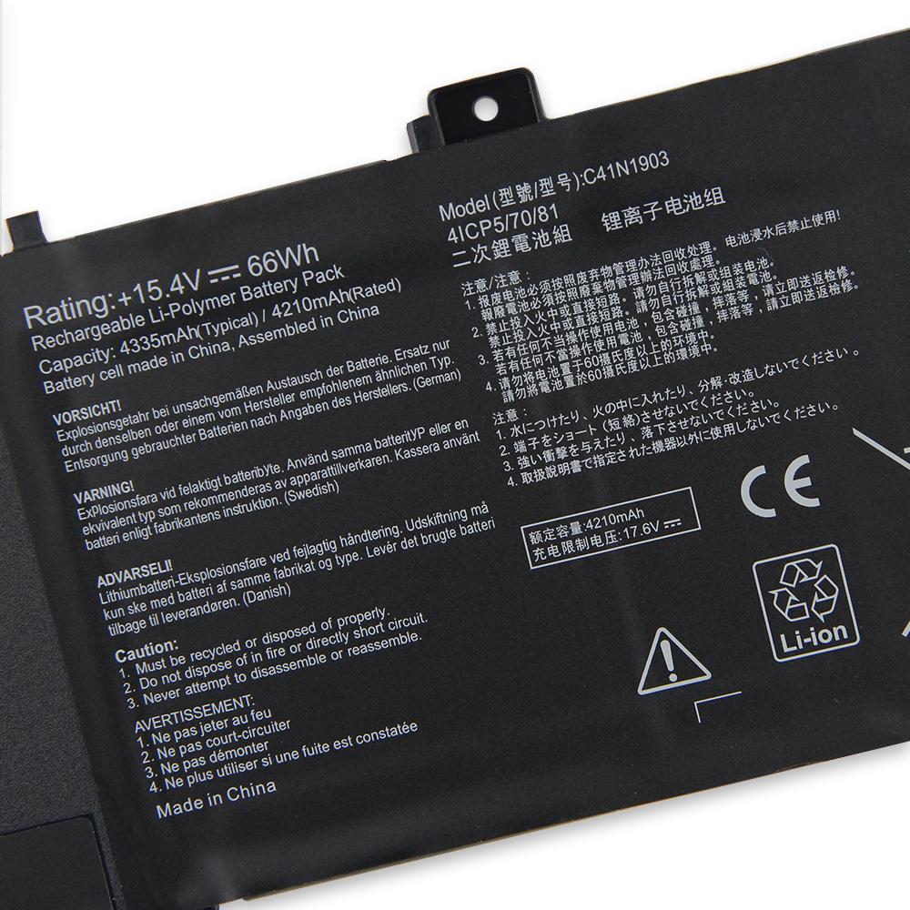 4335mAh Laptop Replacement Battery C41N1903 For ASUS ExpertBook B9450FA-BM/0162/0163/0164R With Tools