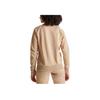 Adidas Striped Print Zip-Up Sports Jacket Women Outerwear Beige HS6765-250