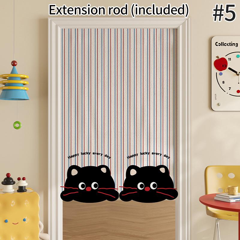 

Curtain Partition Short Curtains For Door Window Kitchen Half Curtain Accessories Bathroom Privacy Curtains Home Decor 70x120cm&Velcro