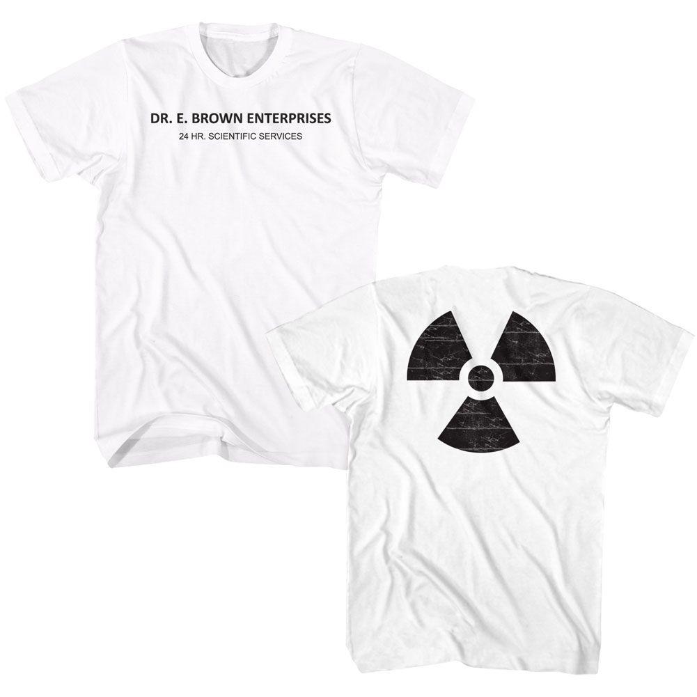 Back To The Future Dr. Brown Enterprises Movie Shirt XL