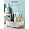 Kitchen Storage Rotating Shelf Household Turntable Rotating Storage Rack Household Seasoning Turntable , White