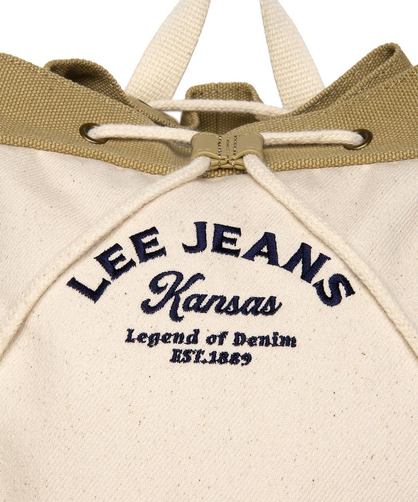 Lee Two-Way Bucket Backpack Ivory