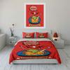Egg characters with utensils. Bedding sets Duvet cover sets Duvet covers Pillowcases(1 * Duvet Cover 2 * Pillowcases without duvet insert)