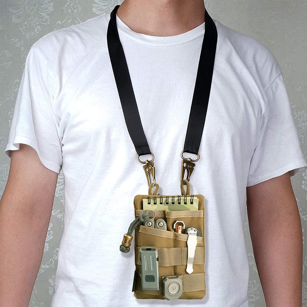 VIPERADE VE3 Pocket Organizer for Nylon EDC Organizer with 4 Tool Storage EDC Pouches for Pocket Tactical and Notebooks EDC Pocket Organizer Men,