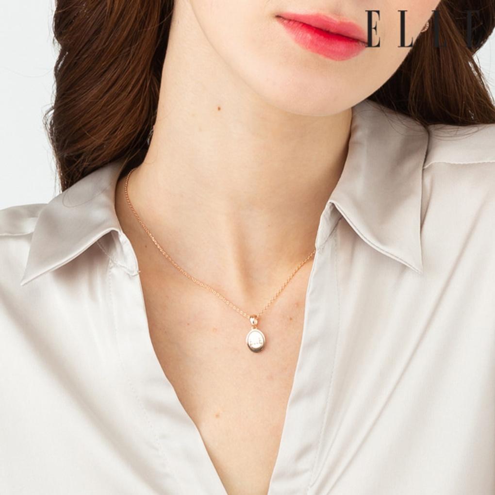 Coin Logo Necklace ELBRNN161