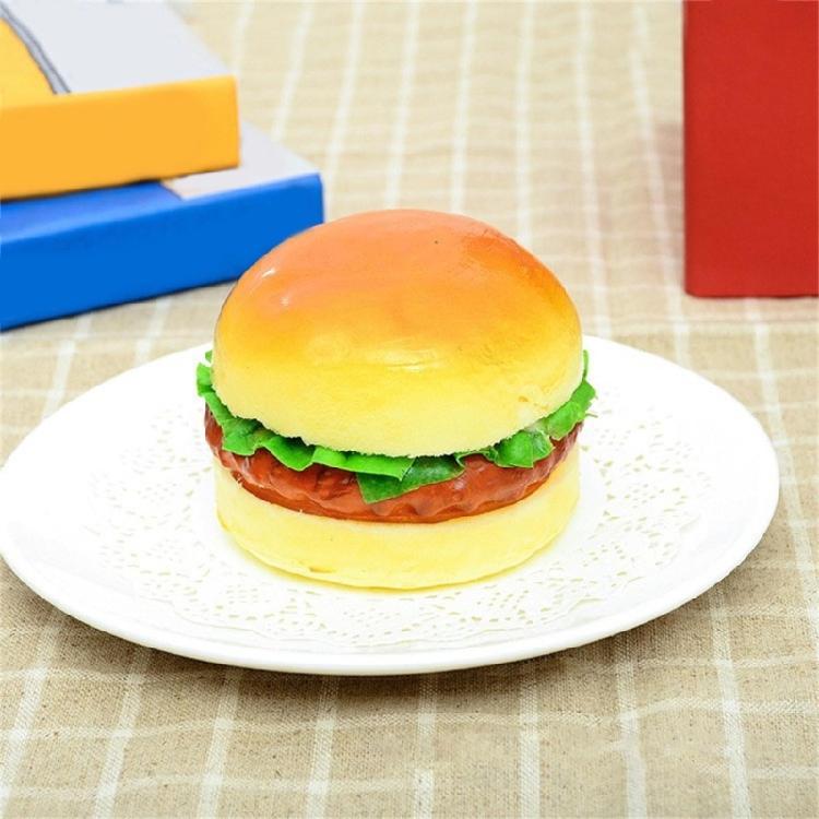 Realistic Hamburger Artificial Dessert Toy Food Cake Decorations for Hamburger