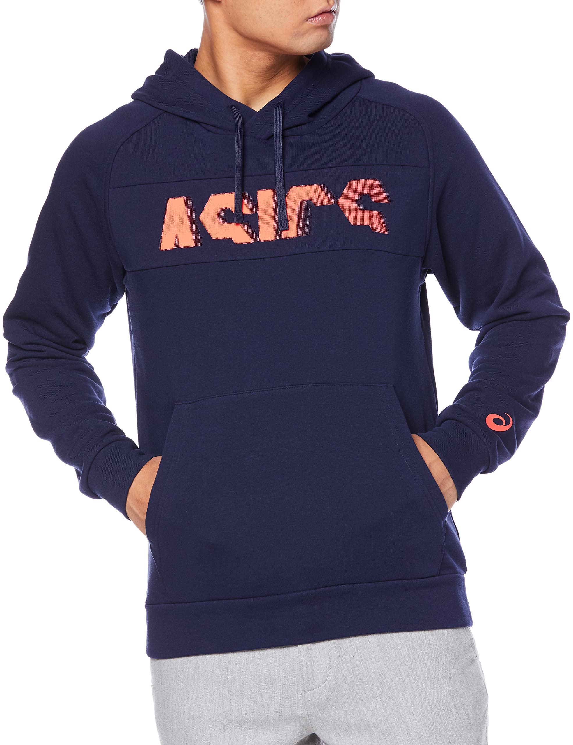 

ASICS 2031C686 CROPPED Sweat Pullover Hoodie Men s