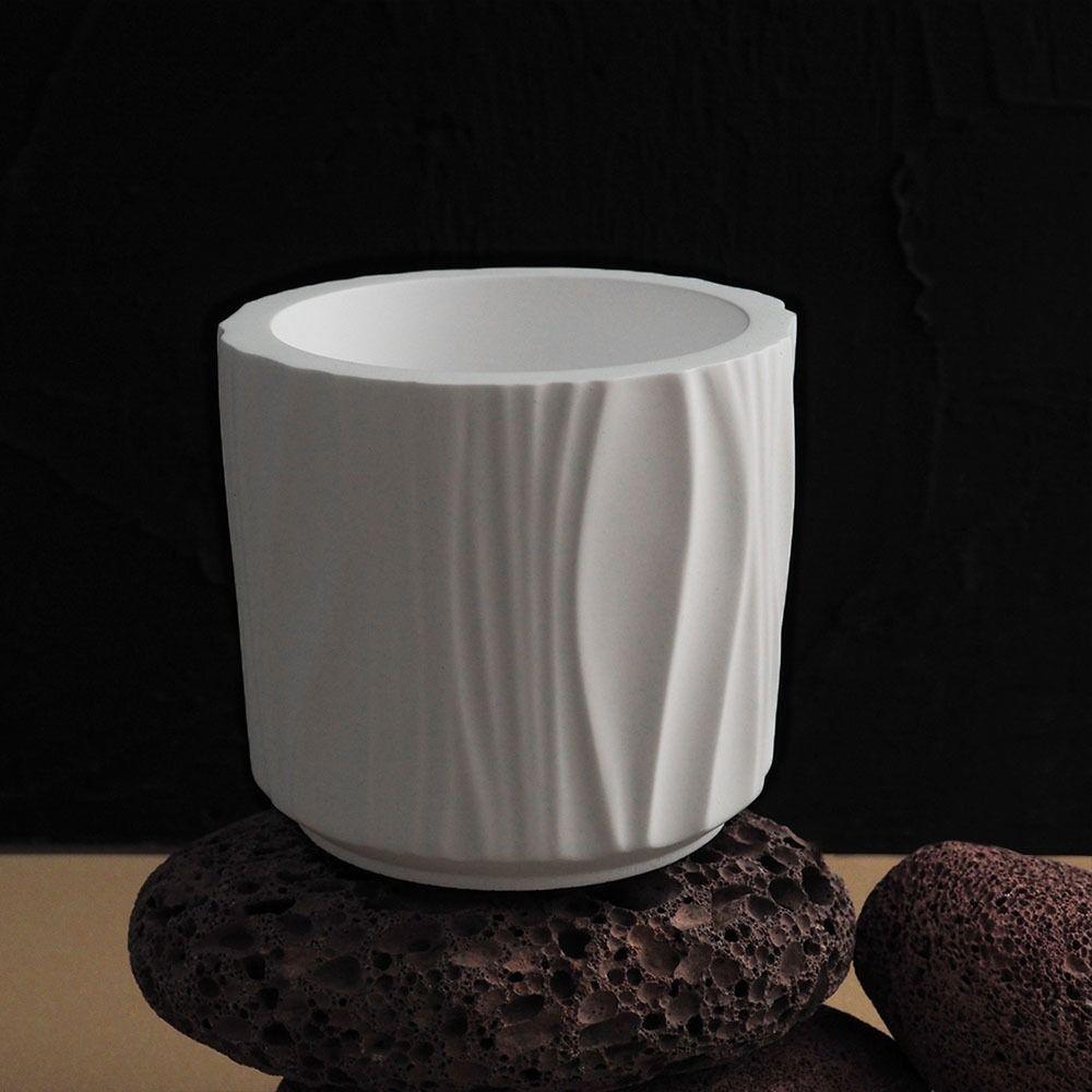 Силиконовая форма для свечи, круглый сосуд для свечи, минималистичная ...