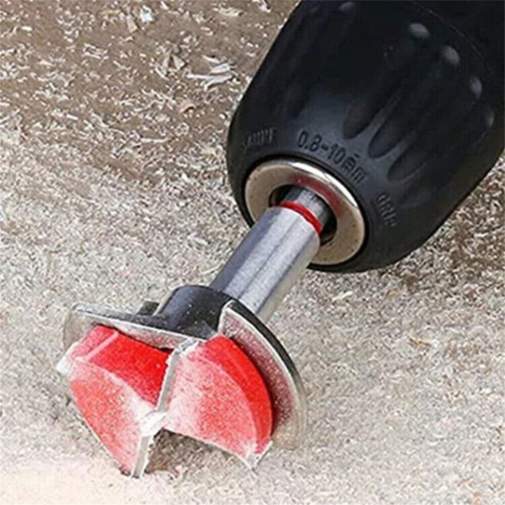 Scharnierbohrer, Hochpräziser tragbarer Scharnierbohrlokalisator, Holzbearbeitungs-Stanzwerkzeug mit 35-mm-Lochbohrer für die Montage von Schranktürscharnieren