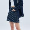 New MLB Denim Short Skirts Women's Blue 3FDSM0734-50NYD