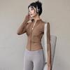 Women's Slim-Fit Quick-Dry Yoga Jacket - 20 Colors, Long Sleeve, Sunscreen, Outdoor Running Fitness Wear