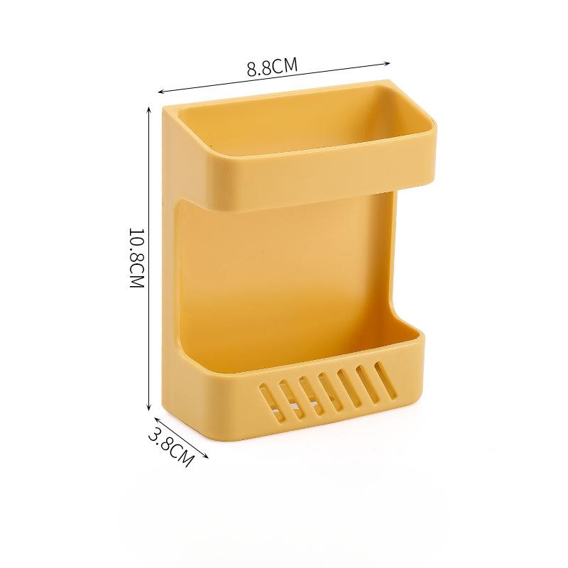 Remote Control Storage Box Free Punching Table Side Wall Hanging Wall Air Conditioning Remote Control Board Bed Head Mobile Phone Storage Storage Rack
