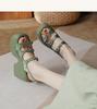 Thick-soled Fashionable Beach Sandals for Women In Summer Simple and Versatile High-heeled Sandals for Women