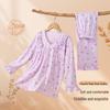 Girls' 100% Cotton Breathable Pajama Set
