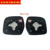 Auto Side Door Heated Wing Convex Angle Car Mirror Glass for TOYOTA LAND CRUISER 1996 1997 1998 1999 2000 2001 2002