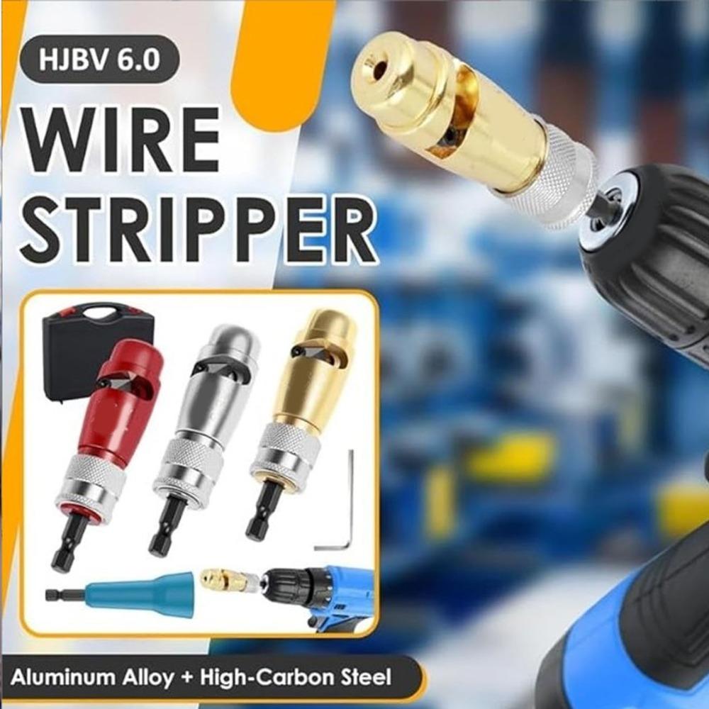 Steel Wire Stripping Tool Portable Drill Wire Stripper Professional Wire Twisting Tool  Power Drill
