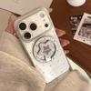 Creative White Star Magnetic Phone Case for iPhone 16, iPhone 17, and iPhone 17 Pro Max