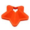 50Pcs Star Shape Soccer Disc Cones Agility Soccer Cones Sign Plate for Football, Basketball Sports Training Accessories