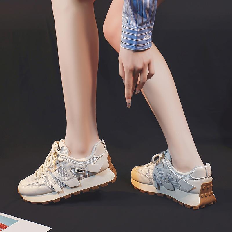 Little White Shoes Women's Summer New Shoes In Student Street Shooting Breathable Casual Sports Shoes 62