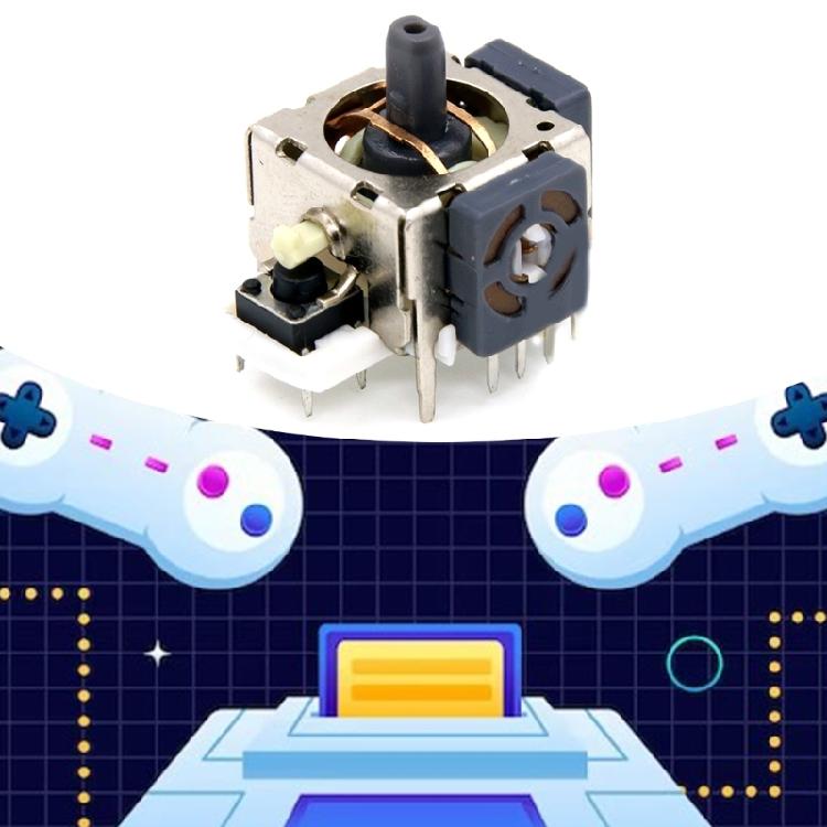 3D Joystick Rocker Analog Sensor Module Sensor Wheel Thumb Sticks for Controller