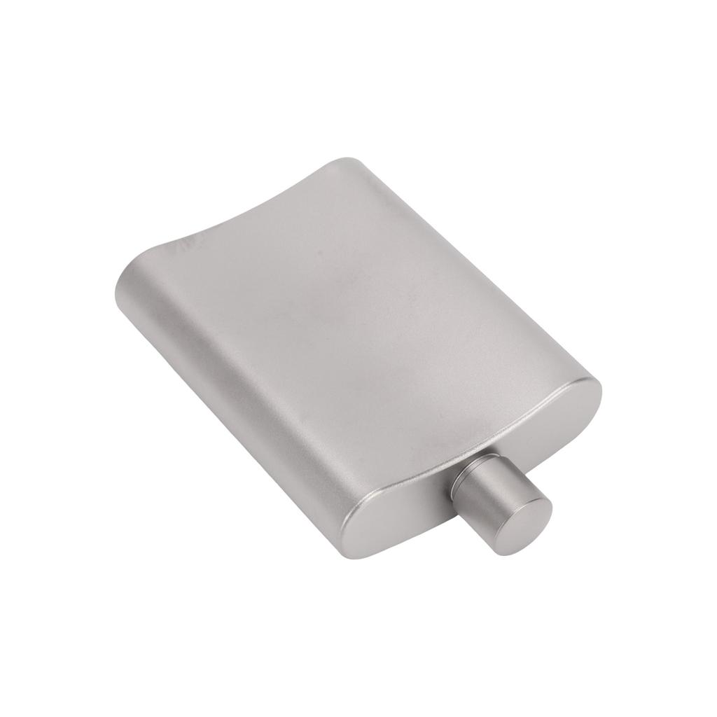 Portable Ti Flask 100ML Small Lightweight Flask Leakproof Screw Cap Easy Carry for Outdoor Camping Hiking Travel