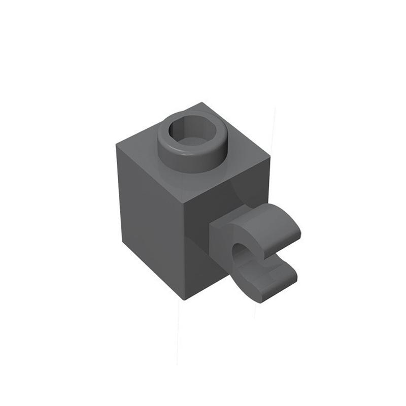 50pcs 60476 Modified 1x1 with Clip Horizontal Grip Building Block Toy Compatible Accessories DIY MOC High-tech