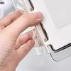 Storage Rack Smooth Pull Transparent Visual Slide Rail Buckle