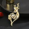Senior Brooches Flower Leaf Brooch Pins for Women Suit Pendant  Fashion Brooches Jewelry