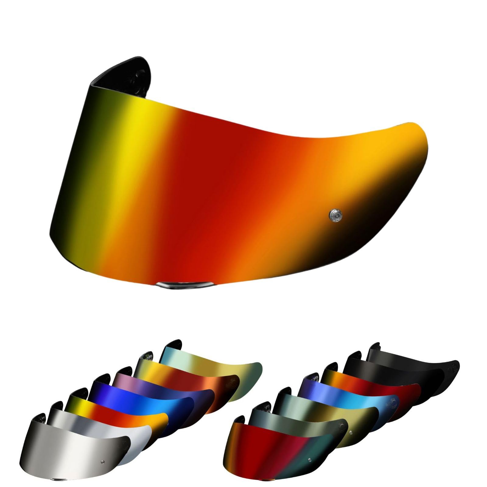 

послезавтрашний неоригинальный шлем AGV K1 дымчатое зеркало прозрачный мотоциклетный УФ УФ УФ пинлок послезавтрашний неоригинальный продукт [kinkyamigo] Подходит для K1, K1S, K3SV, K5,