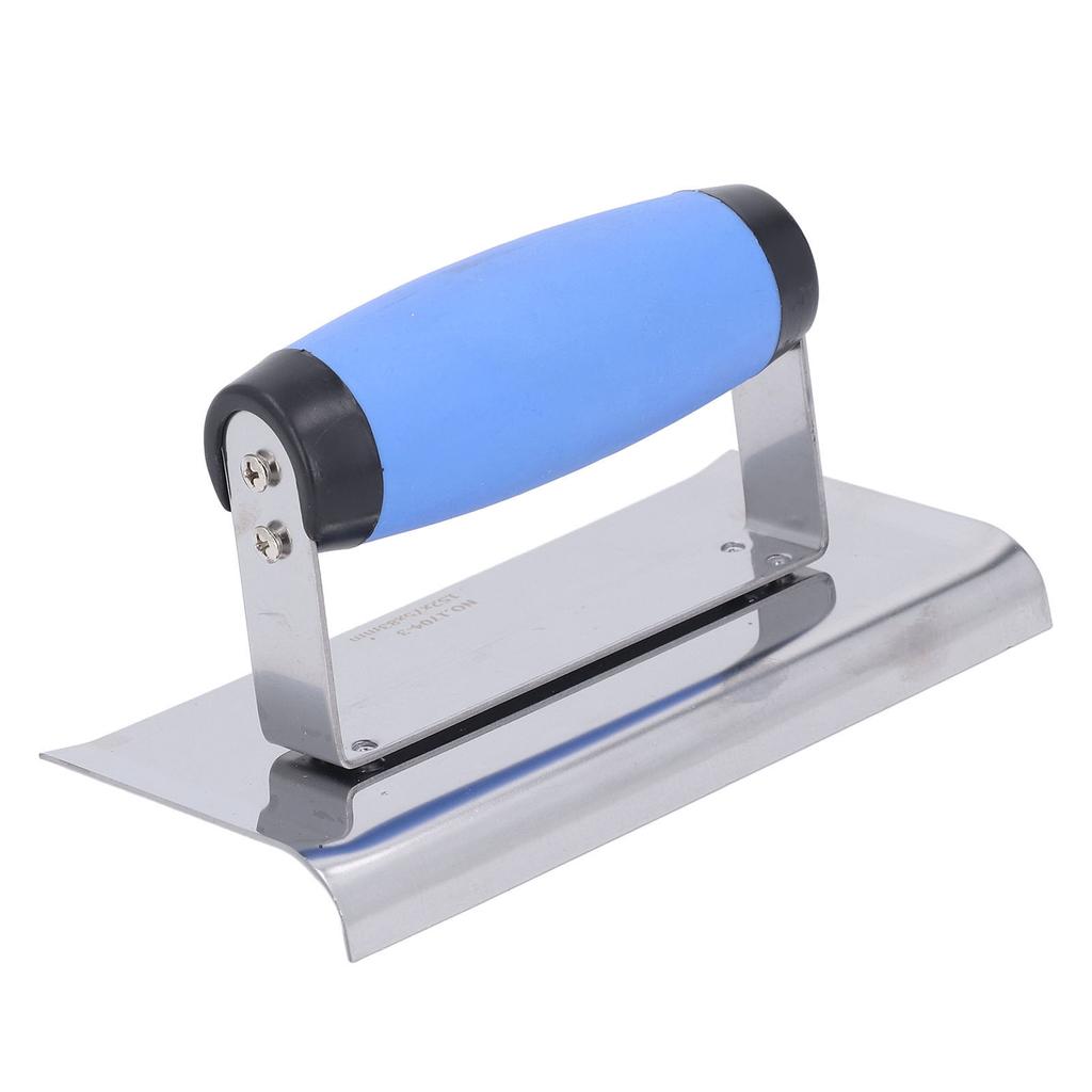 Gletieră de mână pentru beton PP și oțel inoxidabil Instrument multifuncțional pentru repararea marginilor de beton