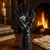 Halloween Wall Decoration Decoration, Mounted Creepy Hands, Spooky Claw Ornament, Gothic Resin Claws Prop for Haunted House Party, Dark Entryway