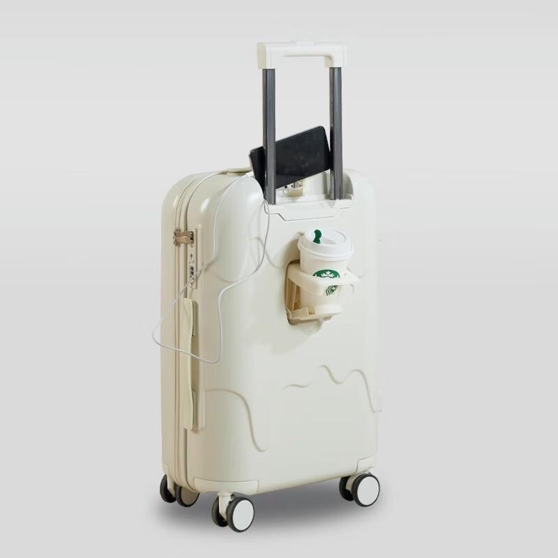 Li Shen Zipper Hardside Spinner Suitcase