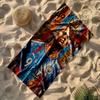 Haaland Manchester City Beach Towel Super Soft & Absorbent Comfortable Lightweight Portable for Swimming,Beach,Camping, Travel, Beach Accessories,Gym