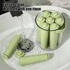 Vassoio per Cubetti di Ghiaccio Lungo, Stampo per Ghiaccio Cilindrico per Bottiglia d'Acqua, Vassoio Flessibile Senza BPA per Freezer per Caffè Cold Brew, Succhi, Whiskey