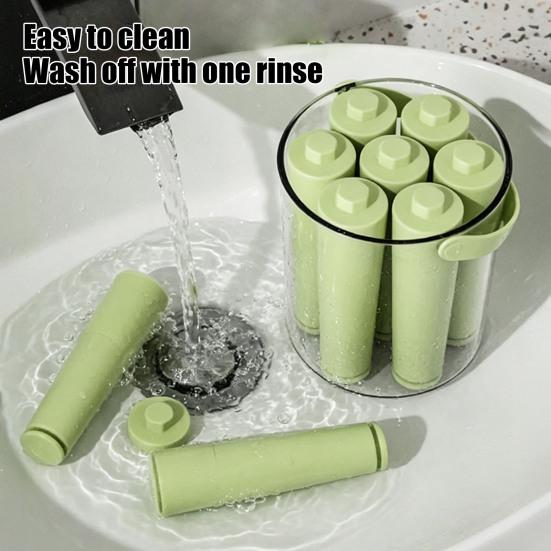 Vassoio per Cubetti di Ghiaccio Lungo, Stampo per Ghiaccio Cilindrico per Bottiglia d'Acqua, Vassoio Flessibile Senza BPA per Freezer per Caffè Cold Brew, Succhi, Whiskey