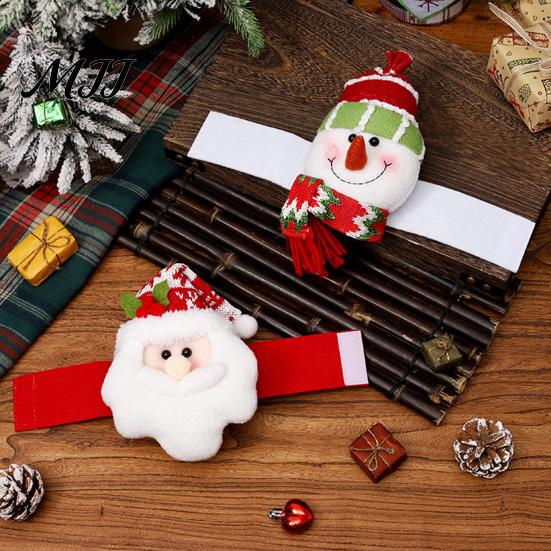 Window Drapery Tiebacks Christmas Santa Claus Curtain Tieback, 3D Plush Snowman Holders Holiday Ties Backs, Decorative Drape Holdbacks for Xmas Party