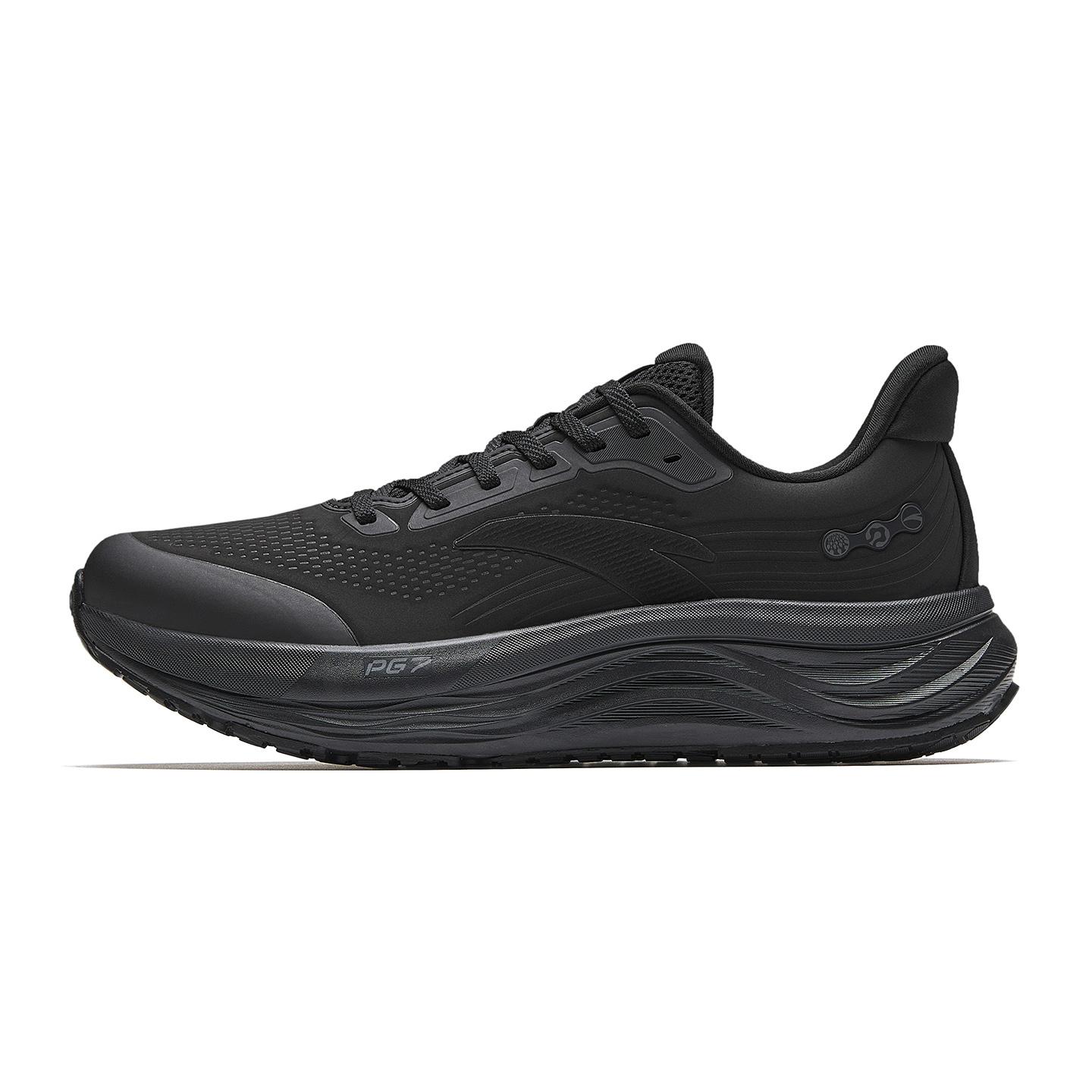 Anta Breathable Lightweight Daily Running Sneakers Men Black White 112615546-15 40