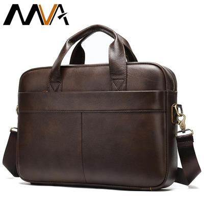 Aktentasche Herren Echtleder Tasche Herren Bürotaschen für Herren Umhängetasche Laptop Business Herren Lederhandtaschen 15 Zoll 7022