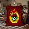 CSKA Moscow Print Flannel Blanket Soft Warm Sofa Bed Throw Blanket For Home Office Bedroom