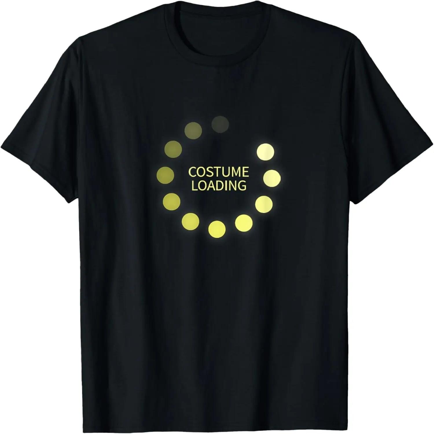 Funny Simple Halloween Costume Tshirt - Costume Loading S