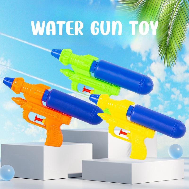 1 Stück Kinder Tragbare Wasserpistolen Spielzeug Sommer Outdoor Strand Pool Garten Kampfspiel Manuelle Wasserpistole für Kinder Baby Jungen Mädchen Geschenke