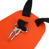 Orange Double Shoulder Strap Nylon Material Trimmer Shoulder Strap Durable Weed Eater Harness